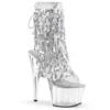 Pleaser - ADORE1017SQF Bottes de plateforme, Pole dance chaussures - Chaussures de pole dance - Couleur argent Product image